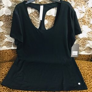 NWT! Bally Total Fitness Short Sleeve Dry-Wic Top!